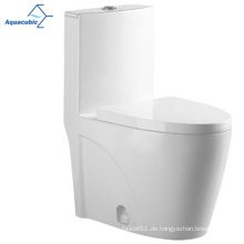 Aquacubic Hot Sale Toilette Ein Stück länglicher WC -Toilettenschale